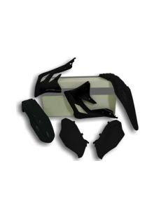 RACETECH KXF 450 PLASTIC KIT BLACK 2012