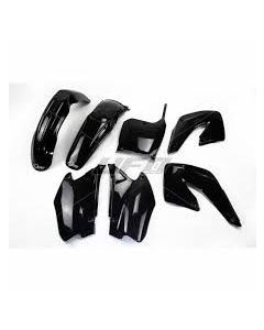 CR125 PLASTIC KIT BLACK 00-01