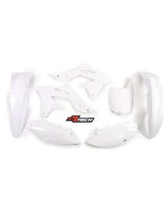 RACETECH WHITE KXF PLASTIC KIT
