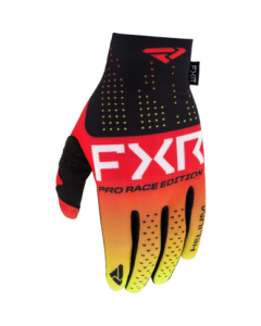 FXR Pro Fit Air MX Glove - Black/Red/Yellow