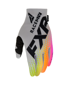 FXR Pro Fit Lite MX Glove - Grey/Orange/Pink 