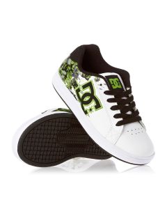 DC KB YOUTH CHARACTER  WHITE/LIME UK4