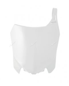 RACETECH CRF 450 2013 FRONT NUMBER PANEL WHITE