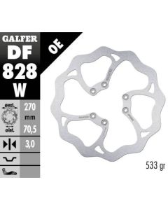 BRAKE DISC FIXED WAVE