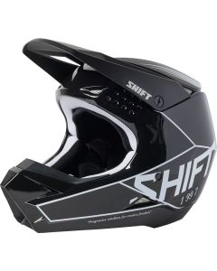 Shift Youth White Label Bliss Helmet - Black/White 