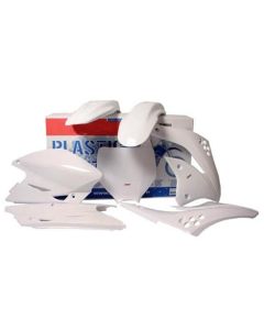 POLISPORT PLASTIC KIT WHITE 5 PIECE YZ 125/250 04-14