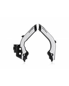 Acerbis X-Grip Frame Guards TC/FC/TE/FE19-22 - Black/White 