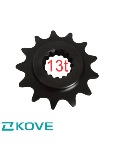 Genuine Kove 450 rally front sprocket - 13T 