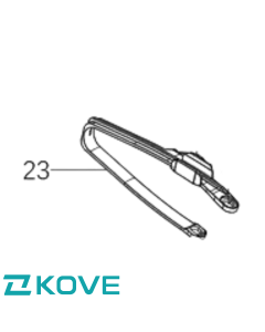 Genuine Kove 450rally front chain slider 