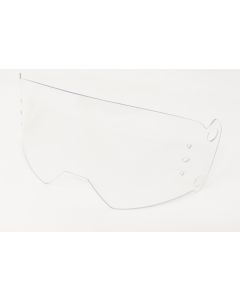 100 % DUAL VENTED DOUBLE SKIN LENS CLEAR 