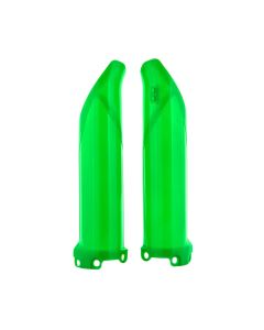 Racetech Honda Fork Guards - Flo Green CR/CRF (See description for fitment)