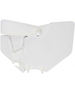 UFO FRONT NUMBER PLATE KTM SX/SX-F WHITE