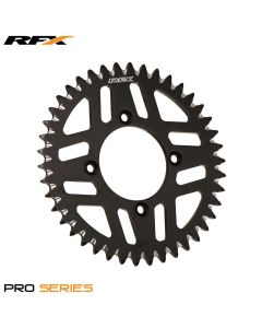 RACE FX REAR ELITE SPROCKET 49TH  RM125-250 86-10 RMZ250-450 -04-ON BLK 
