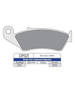 DP BRAKE PADS FRONT SEE DESCRIPTIN FOR FITMENT LIST 