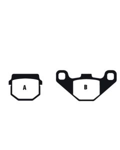 BRAKE PAD CARBON TT DIRT