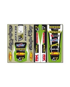 DECAL LOGO KIT GN