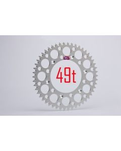 RENTHAL REAR SPROCKET 49T KTM SILVER 