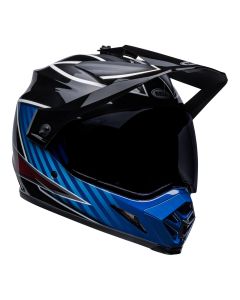Bell MX 2023 MX-9 Adventure Mips Adult Helmet (Dalton Black/Blue)