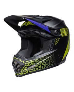 Bell MX 2022 Moto-9 Mips YOUTH Helmet (Slayco Purple/Black/Flo Yellow) 