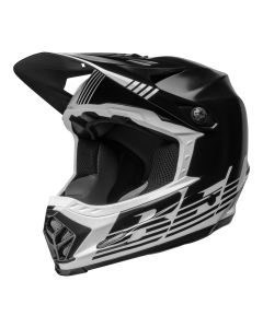 Bell MX 2022 Moto-9 Mips YOUTH Helmet (Louver Black/White) 