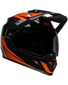Bell MX 2024 MX-9 Adventure Mips Adult Helmet (Alpine Black/Orange)