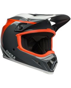 Bell MX 2024 MX-9 Mips Adult Helmet (Dart Charcoal/Orange)