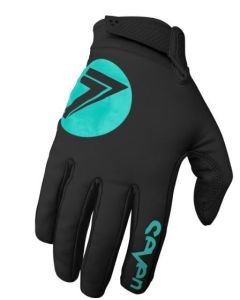 Seven MX Zero Adult Cold Weather Glove - Black/Aqua